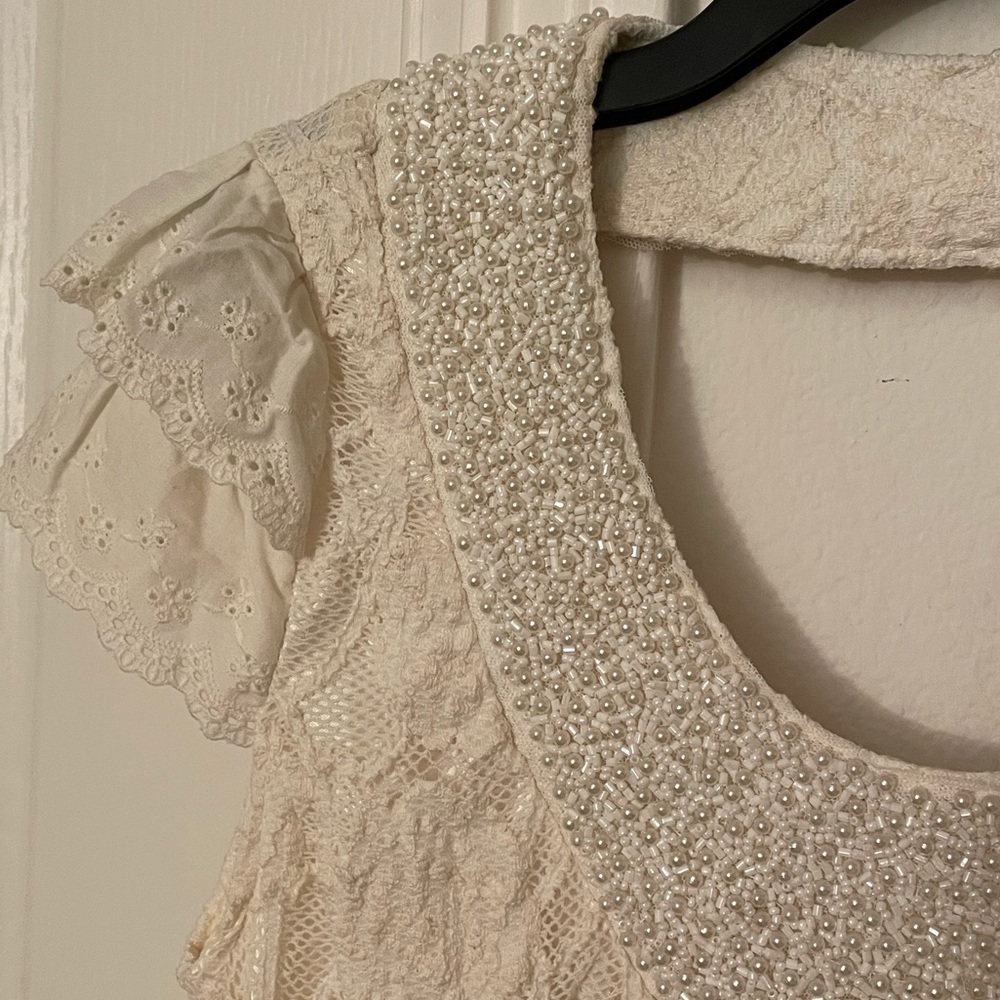 White Lace Tunic